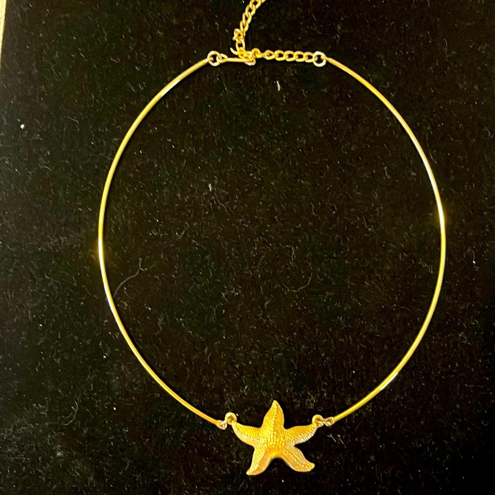 Sarah Coventry starfish necklace
